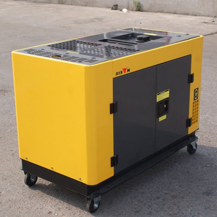 Generator 11 KVA Trifazat pornire automata  insonorizat