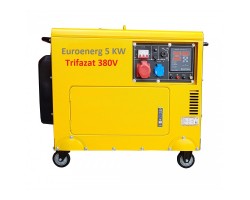 Generator 6 KW trifazat insonorizat