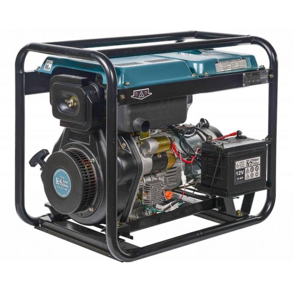 Generator curent  5 KW monofazat pe motorina