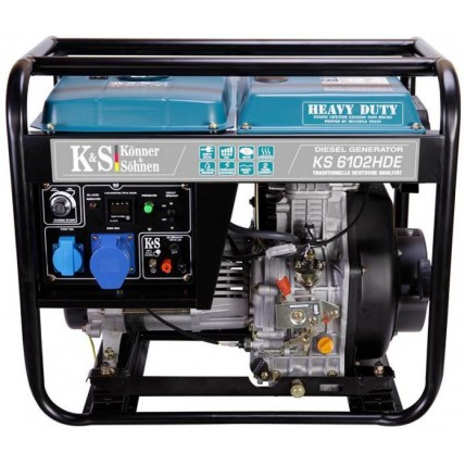 Generator curent  5 KW monofazat pe motorina