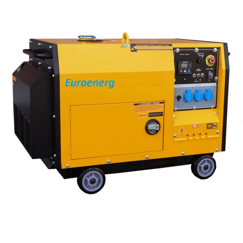 Generator 10 KW Monofazat  pornire automata  Insonorizat